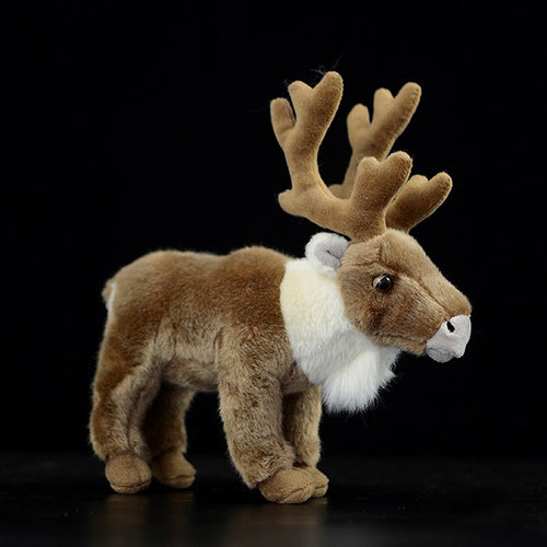 Reindeer Stuffed Animal Toys Brown